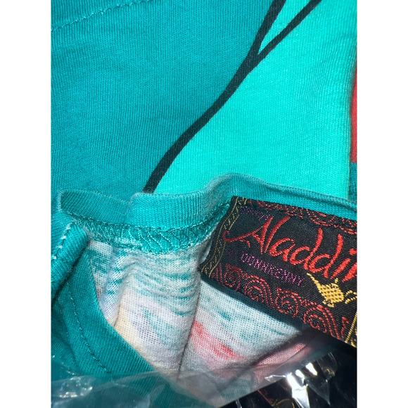 Vintage Disney Aladdin Princess Jasmine & Genie large graphic AOP sleepshirt OS - Picture 6 of 7